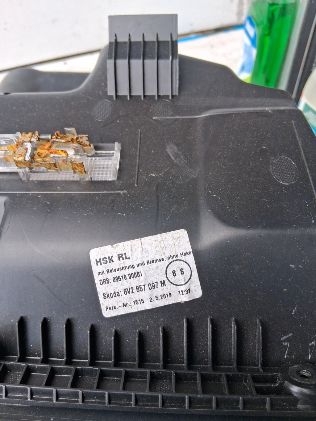 2019 SKODA FABIA STORAGE COMPARTMENT GLOVEBOX 6V2857097M