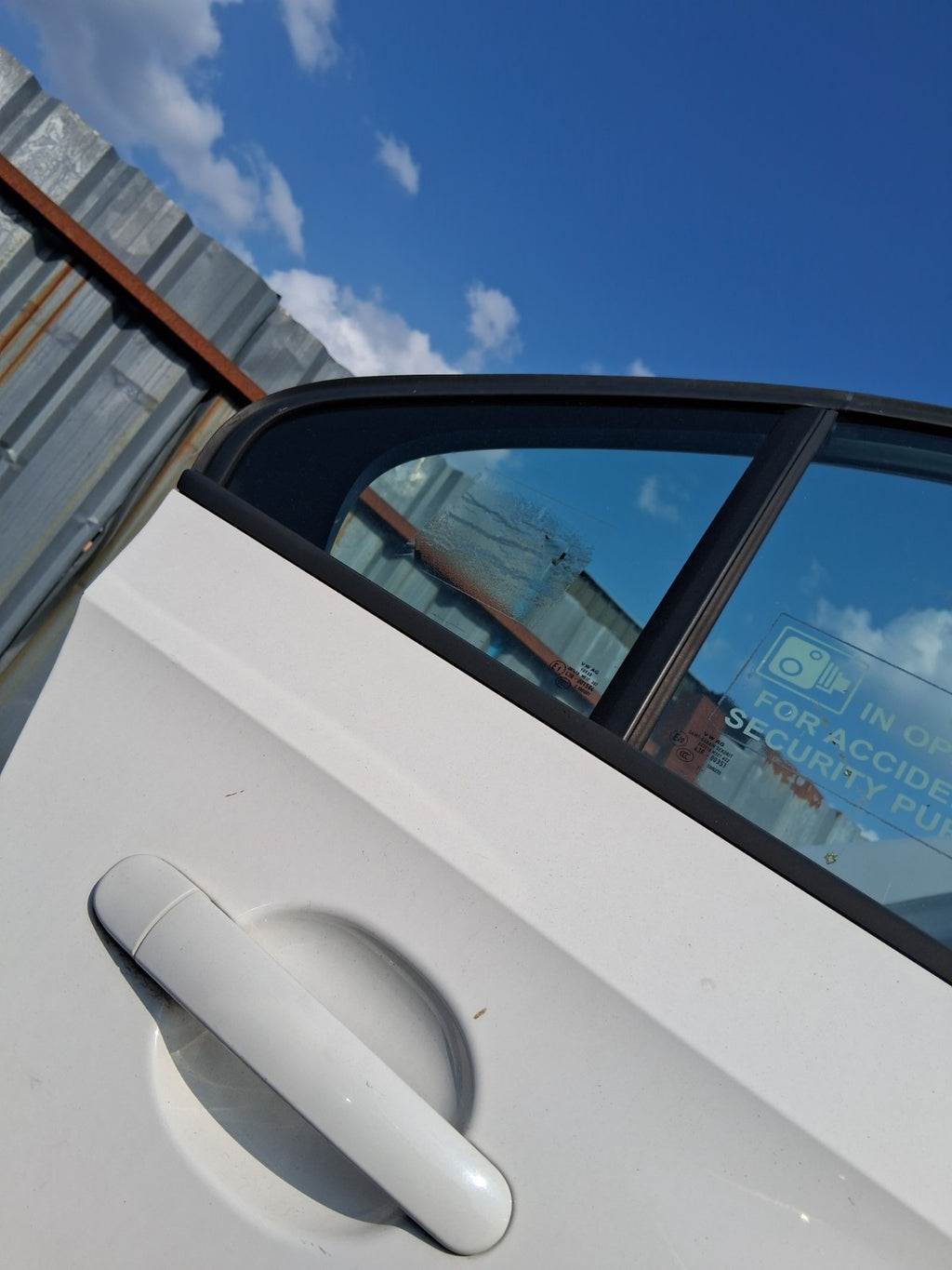 SEAT TOLEDO MK4 2018 HATCH OSR DRIVER SIDE REAR QUARTER WINDOW GLASS
