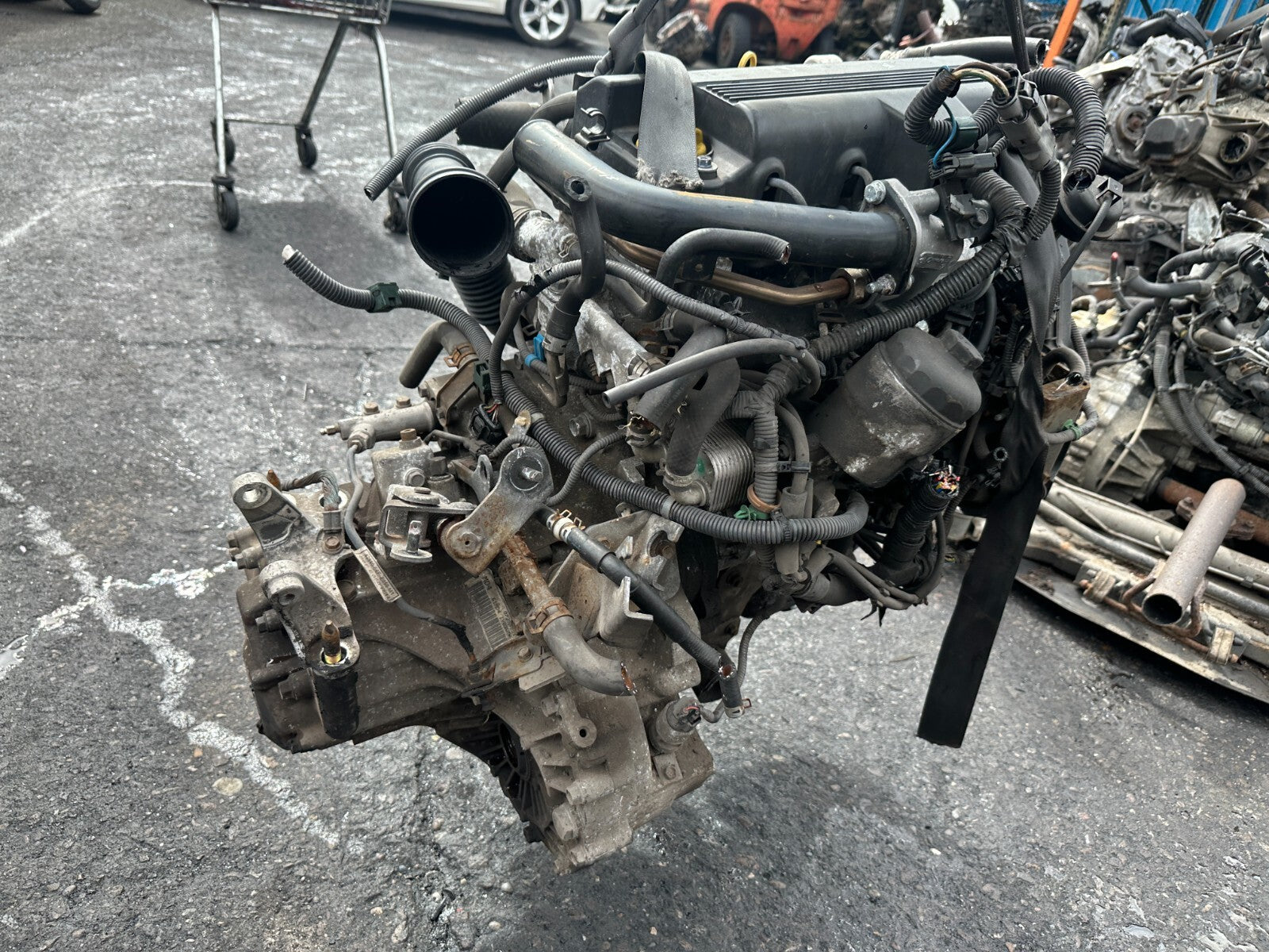 2004 HONDA CIVIC MK7 1.7 DIESEL ENGINE COMPLETE 4EE2