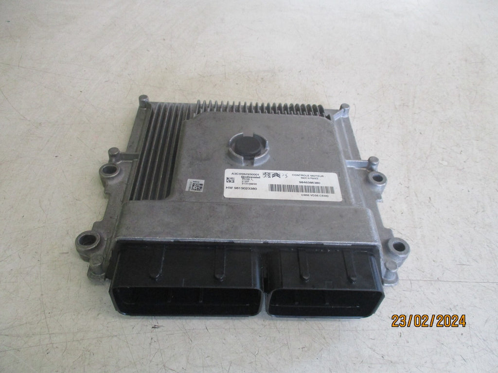 VAUXHALL CROSSLAND 2022 1.2 PETROL ECU ENGINE CONTROL MODULE 9846386380