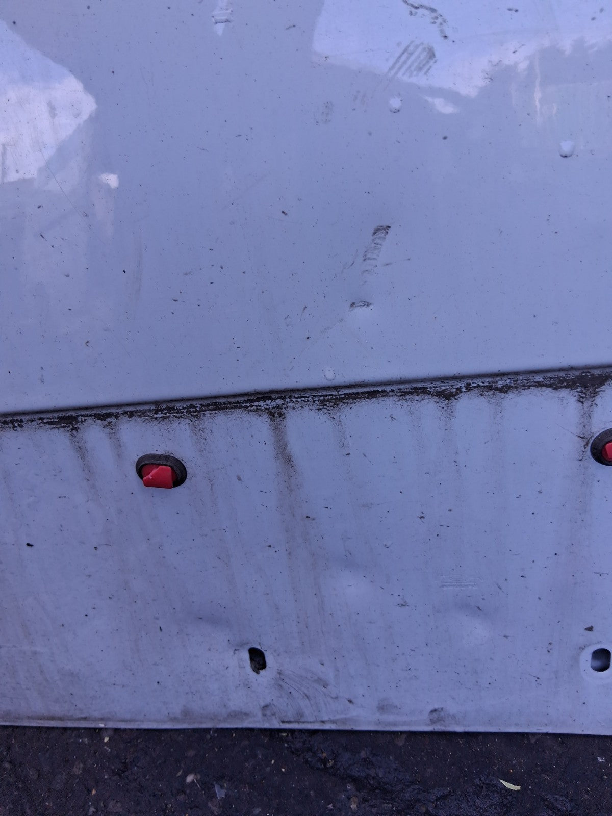 2023 VAUXHALL MOVANO C MK3 OSR DRIVER SIDE REAR DOOR WHITE