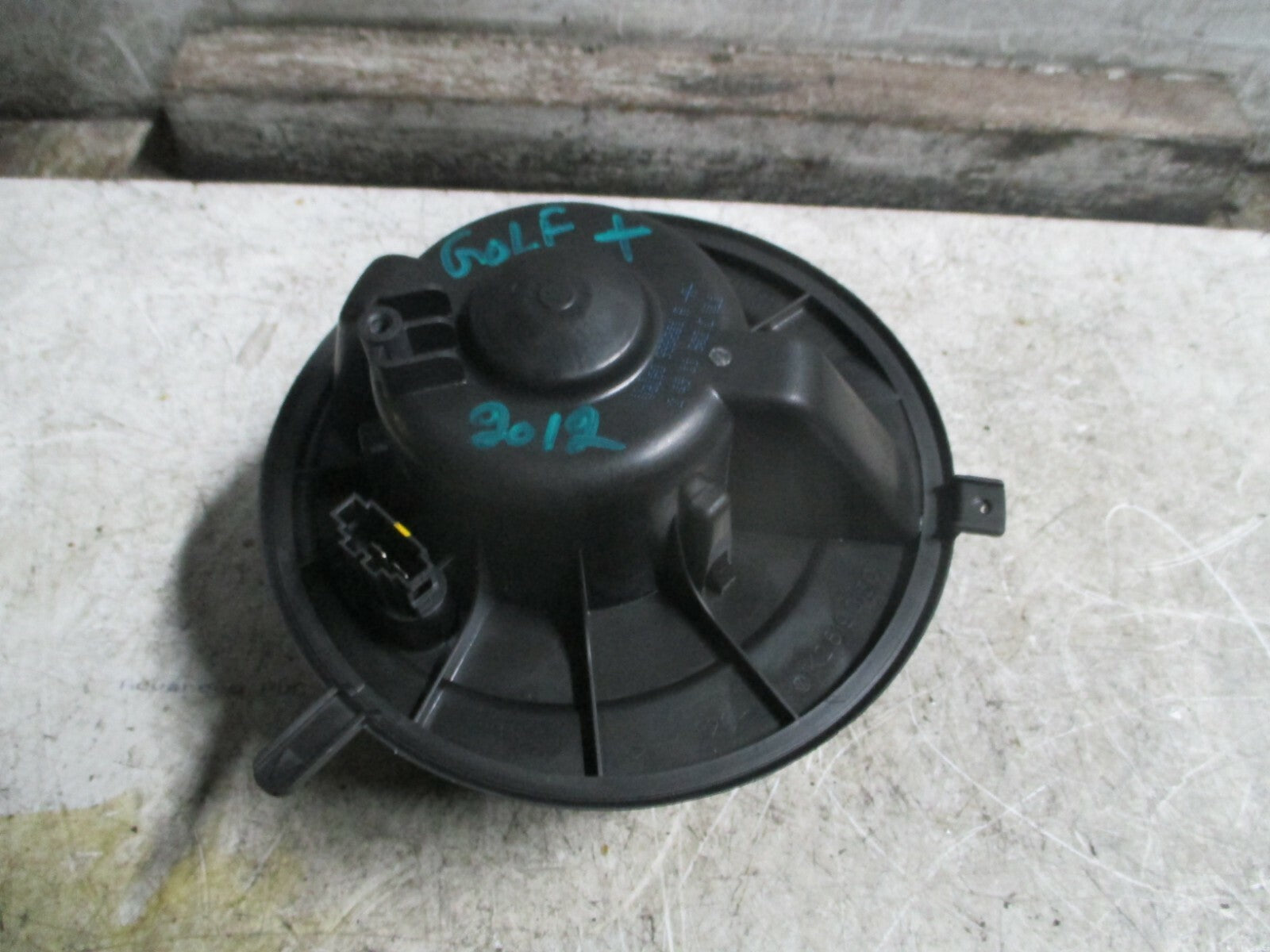 VOLKSWAGEN GOLF PLUS 2012 HEATER BLOWER MOTOR FAN UNIT