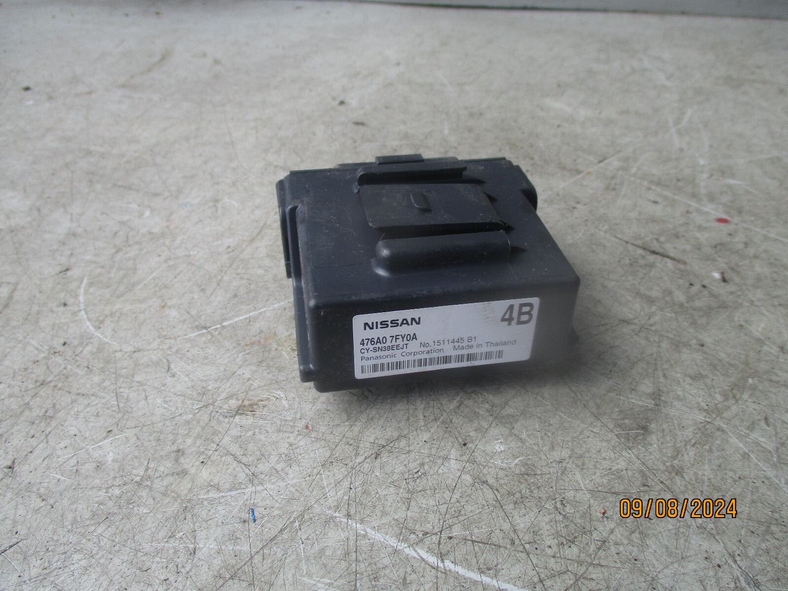 2020 NISSAN X TRAIL MK3 T32 ANTI SKID CONTROL MODULE 476A07FY0A
