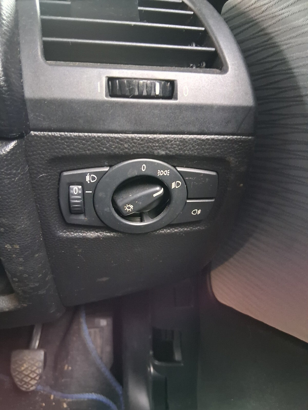 2011 BMW 1 SERIES E87 HEADLIGHT CONTROL SWITCH