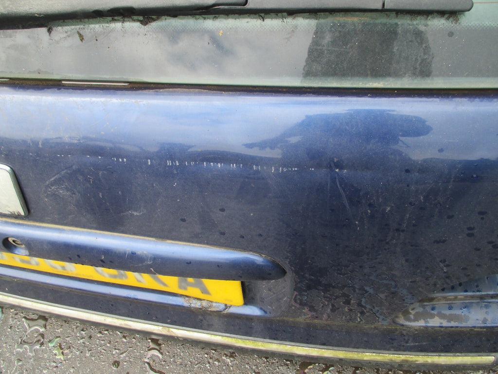 PEUGEOT 406 1996 ESTATE 2.0 DIESEL REAR COMPLETE TAILGATE BOOTLID BLUE
