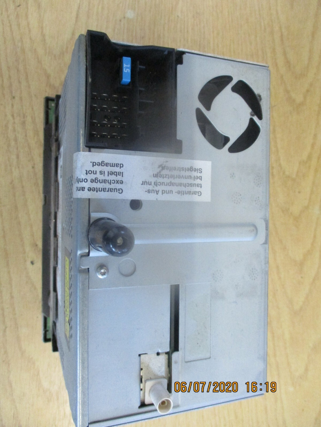 VAUXHALL CORSA D/ ZAFIRA D RADIO CD PLAYER HEAD UNIT 344183129