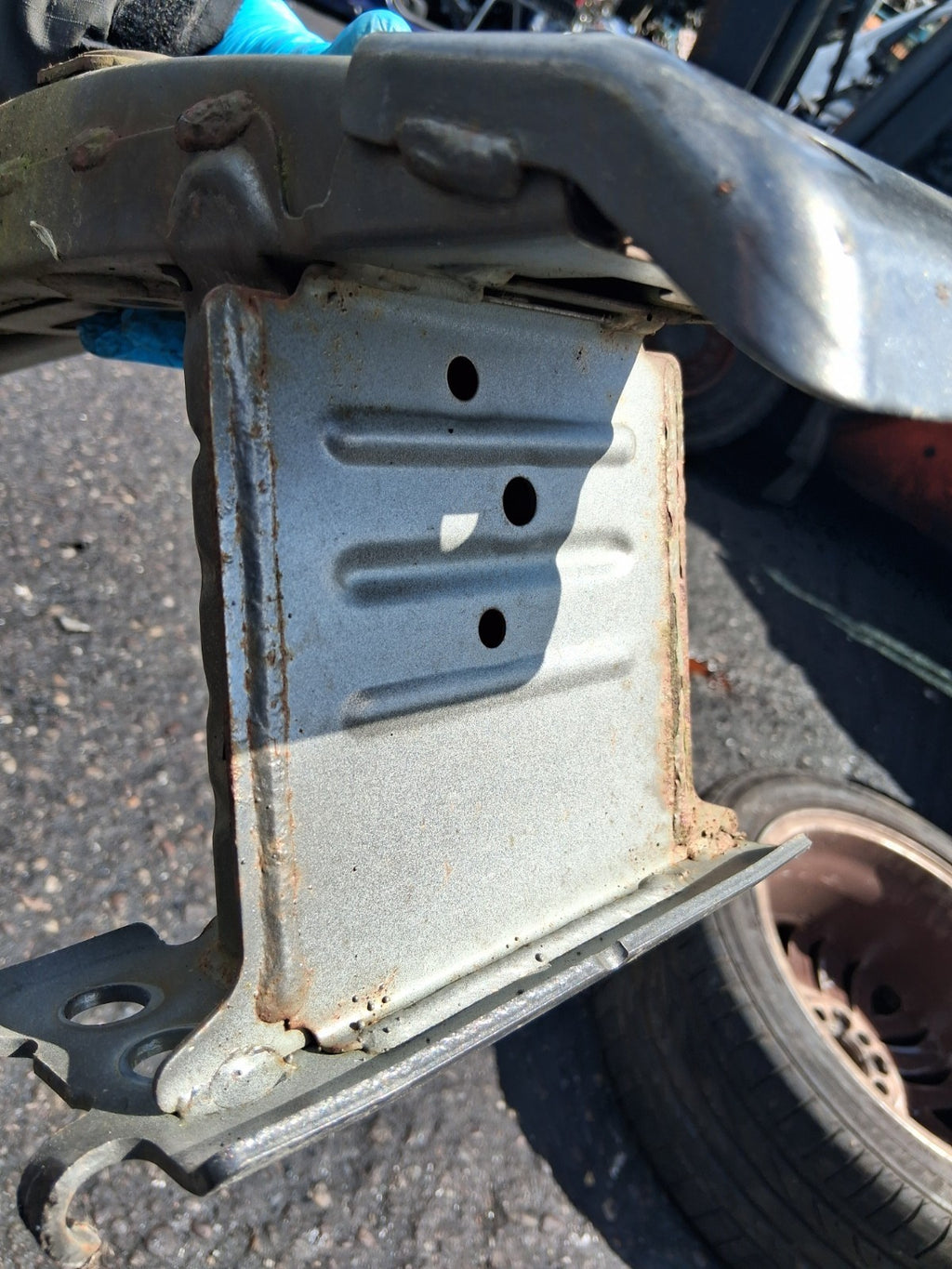 2017 TOYOTA VERSO FRONT CRASH BAR REINFORCEMENT BAR