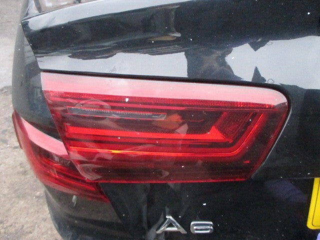 2017 AUDI A6 FACELIFT C7 4G SALOON NSR PASSENGER SIDE REAR INNER TAIL LIGHT