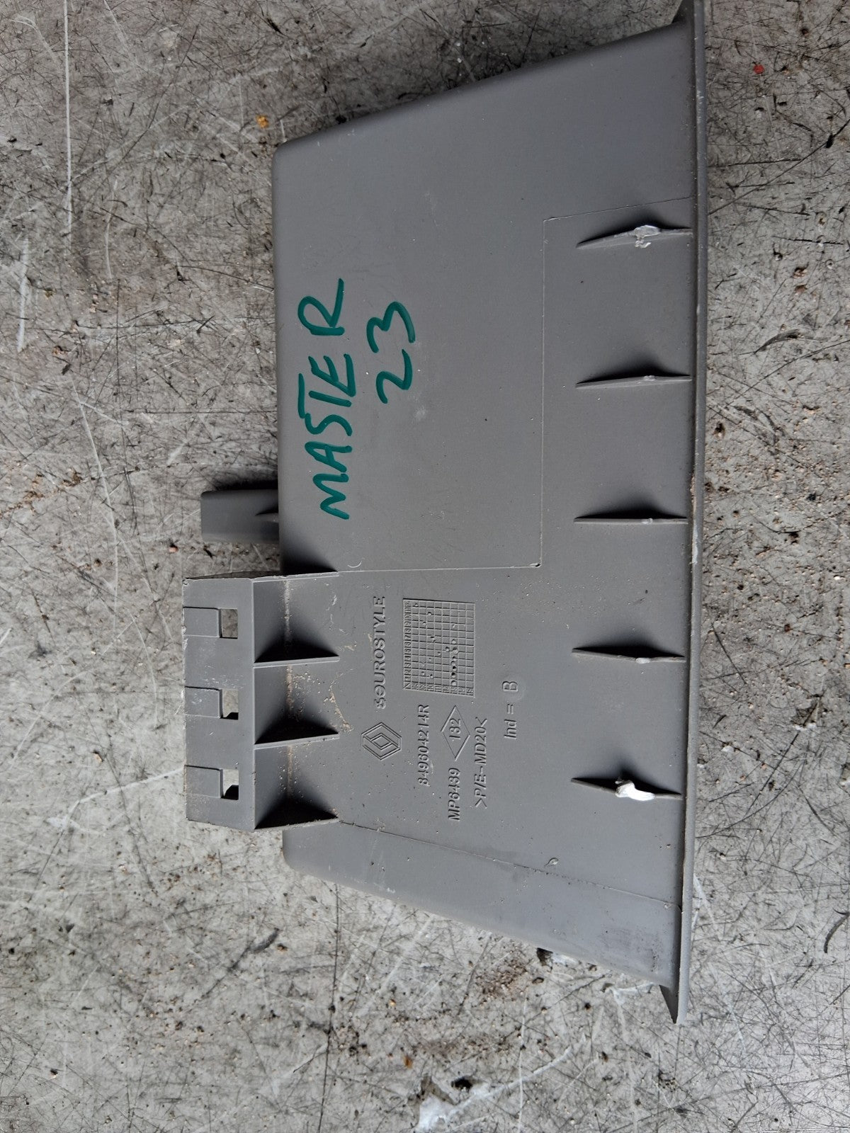 2023 RENAULT MASTER MK3 INTERIOR ROOF PANEL STORAGE TRIM 849604214R