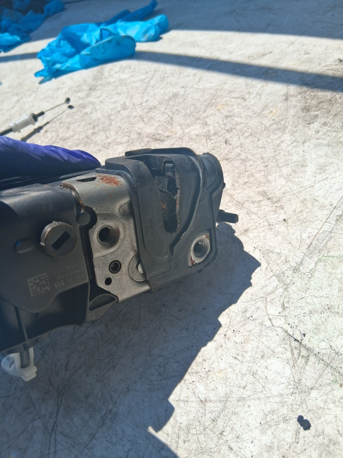 2022 CITROEN BERLINGO MK2 OSF DRIVER SIDE FRONT DOOR LOCK MECHANISM PSA164203