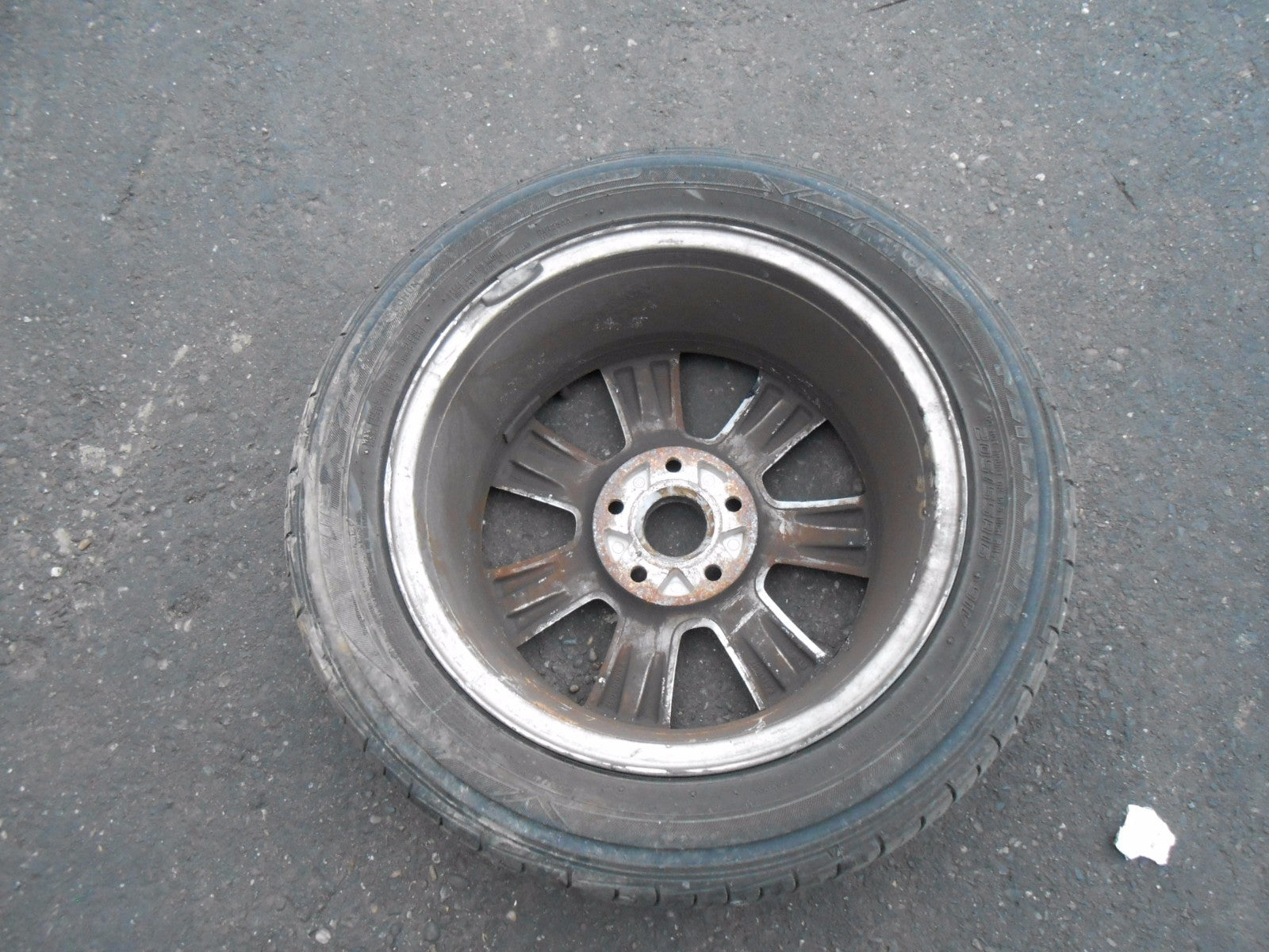 AUDI A3 8P (MK2) 2007 ALUMINIUM ALLOY WHEEL RIM 5X112 8P0601025A 205/55 R16