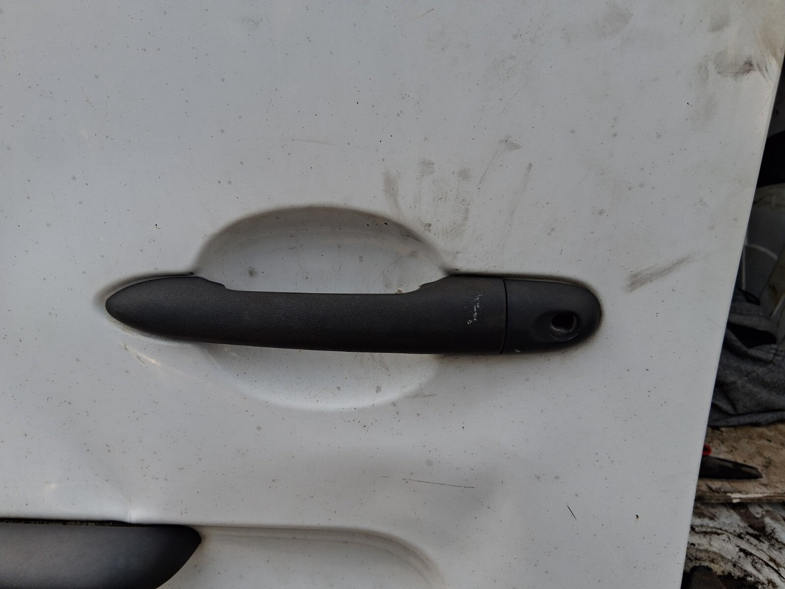RENAULT KANGOO MK2 2010 NSR PASSENGER SIDE REAR EXTERIOR DOOR HANDLE