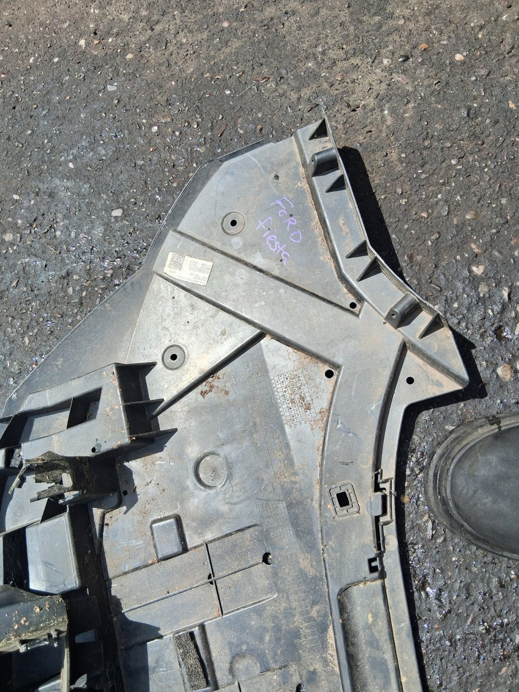 2021 FORD FIESTA MK8 FRONT BUMPER UNDERTRAY M1BB17859A1A