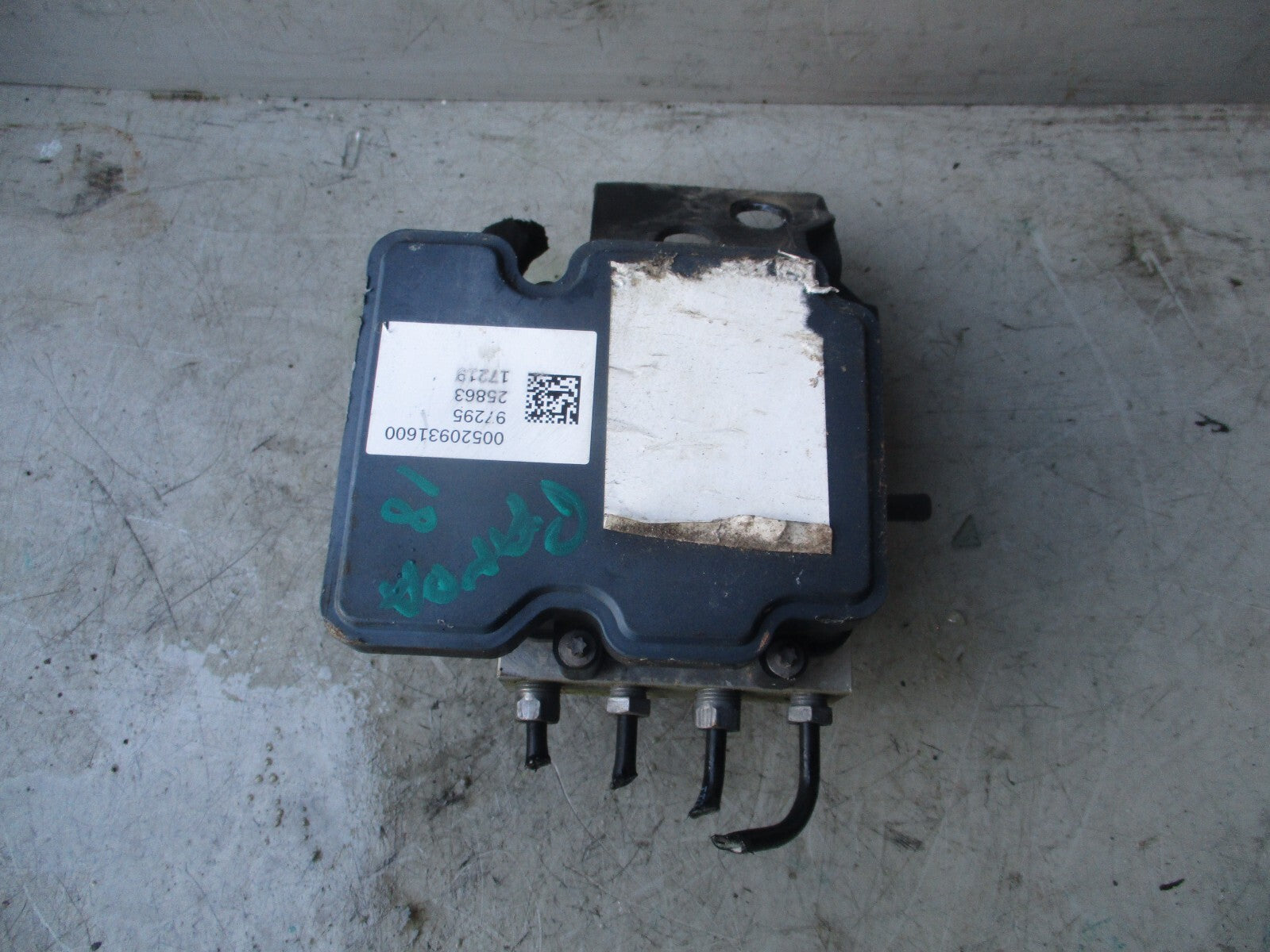 2019 FIAT PANDA 319 1.2 PETROL ABS PUMP & MODULATOR 52093160