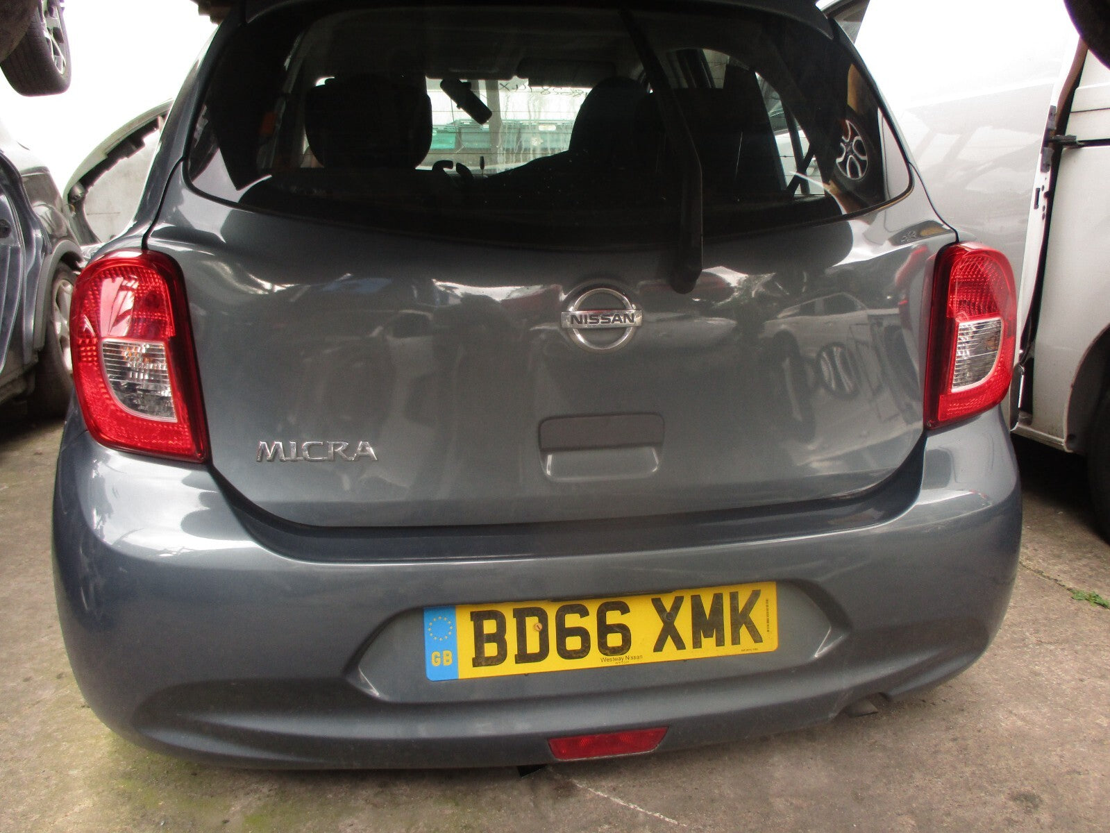 2016 NISSAN MICRA K13 MK4 5 DOOR OSF DRIVER SIDE FRONT RIGHT DOOR CARD PANEL