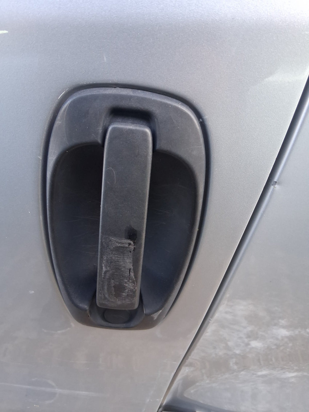 2015 VAUXHALL COMBO D NSF PASSENGER SIDE FRONT LEFT EXTERIOR DOOR HANDLE
