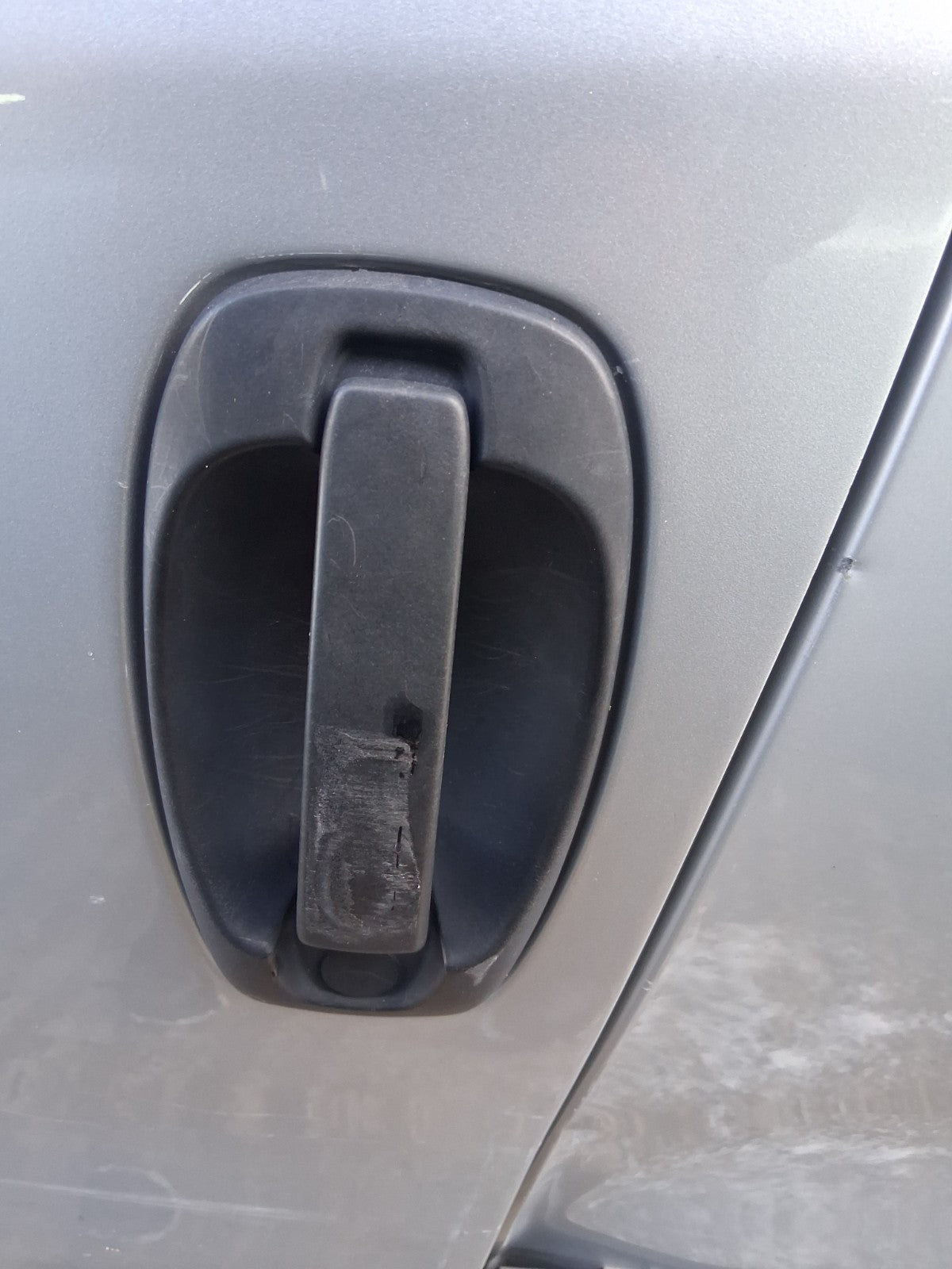2015 VAUXHALL COMBO D NSF PASSENGER SIDE FRONT LEFT EXTERIOR DOOR HANDLE