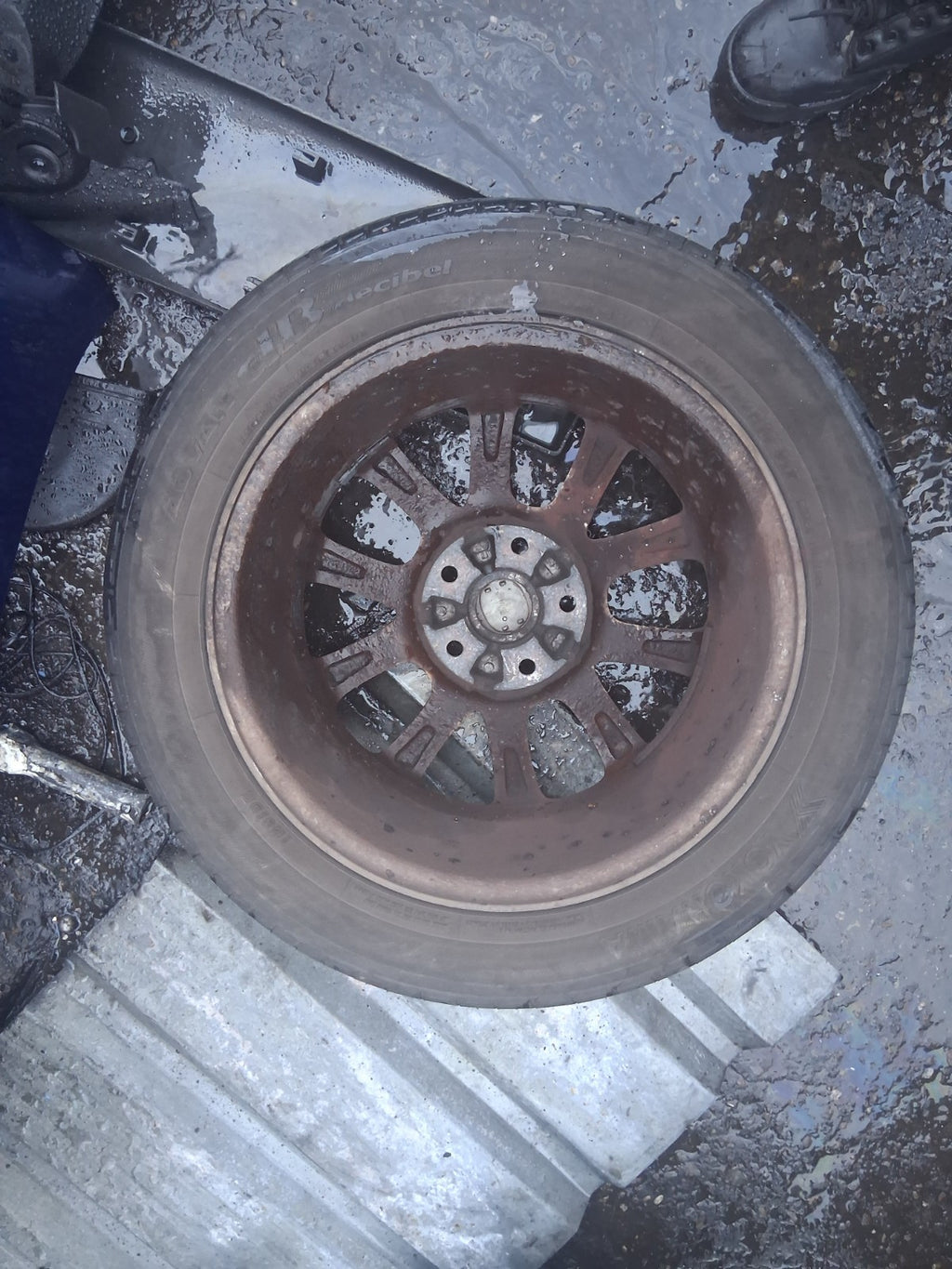 MAZDA 3 2008 16 INCH ALLOY WHEEL WITH TYRE 205/55R16