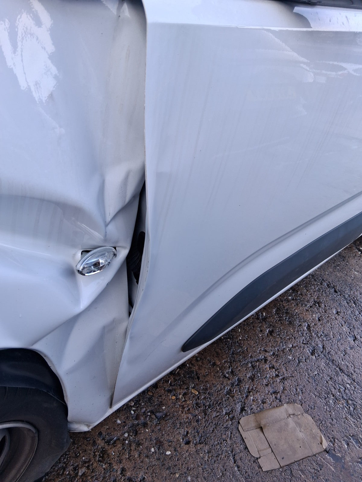 2024 CITROEN BERLINGO MK3 K9 NSF PASSENGER SIDE FRONT LEFT  BARE DOOR WHITE