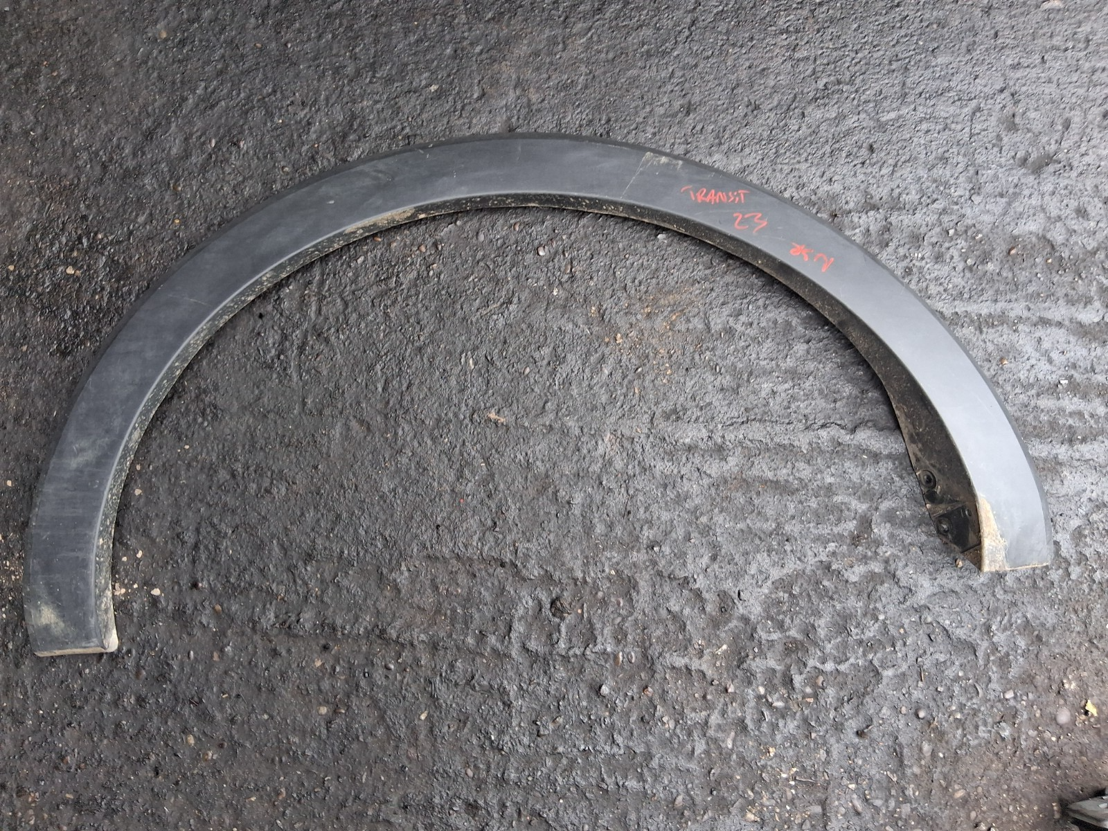 2023 FORD TRANSIT 350 MK8 NSR PASSENGER SIDE REAR WHEEL ARCH TRIM BK31V280K97