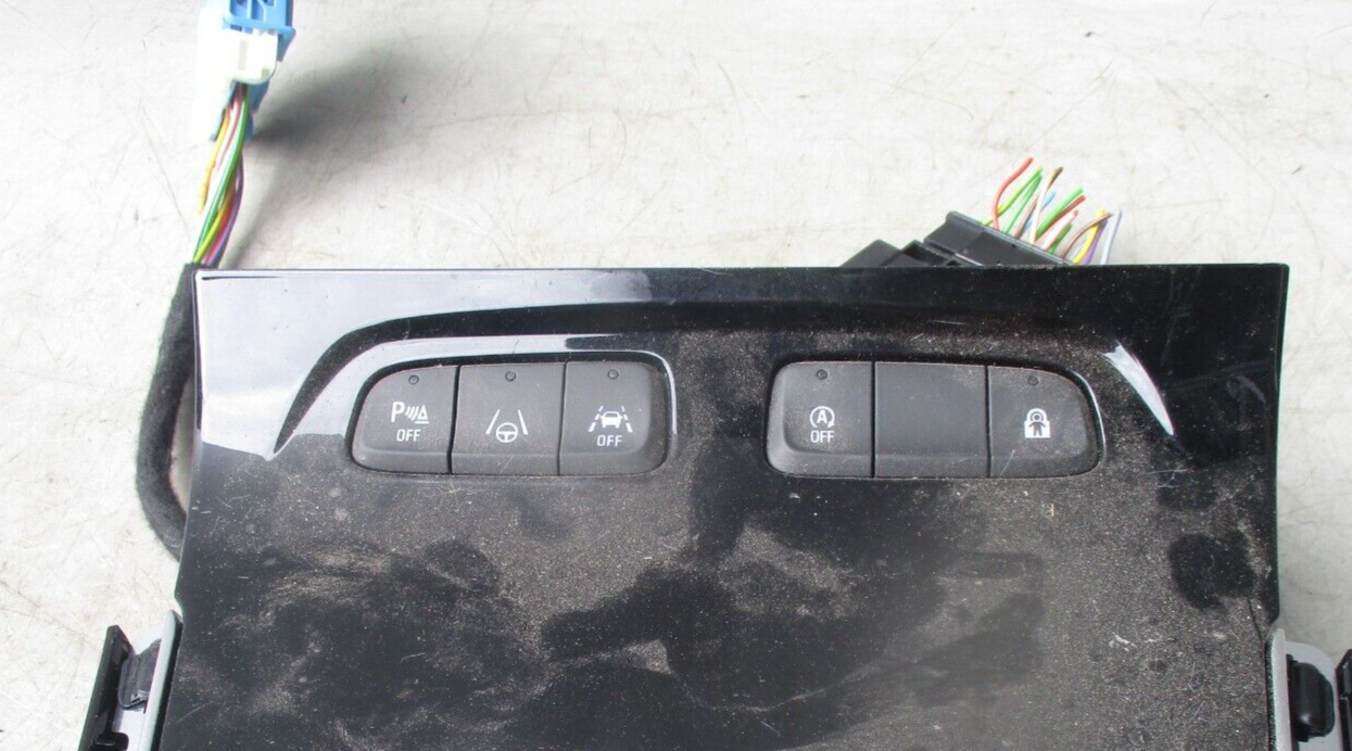 2023 VAUXHALL GRANDLAND GEAR SELECTOR WITH CONTROL BUTTON & PARKING BRAKE SWITCH