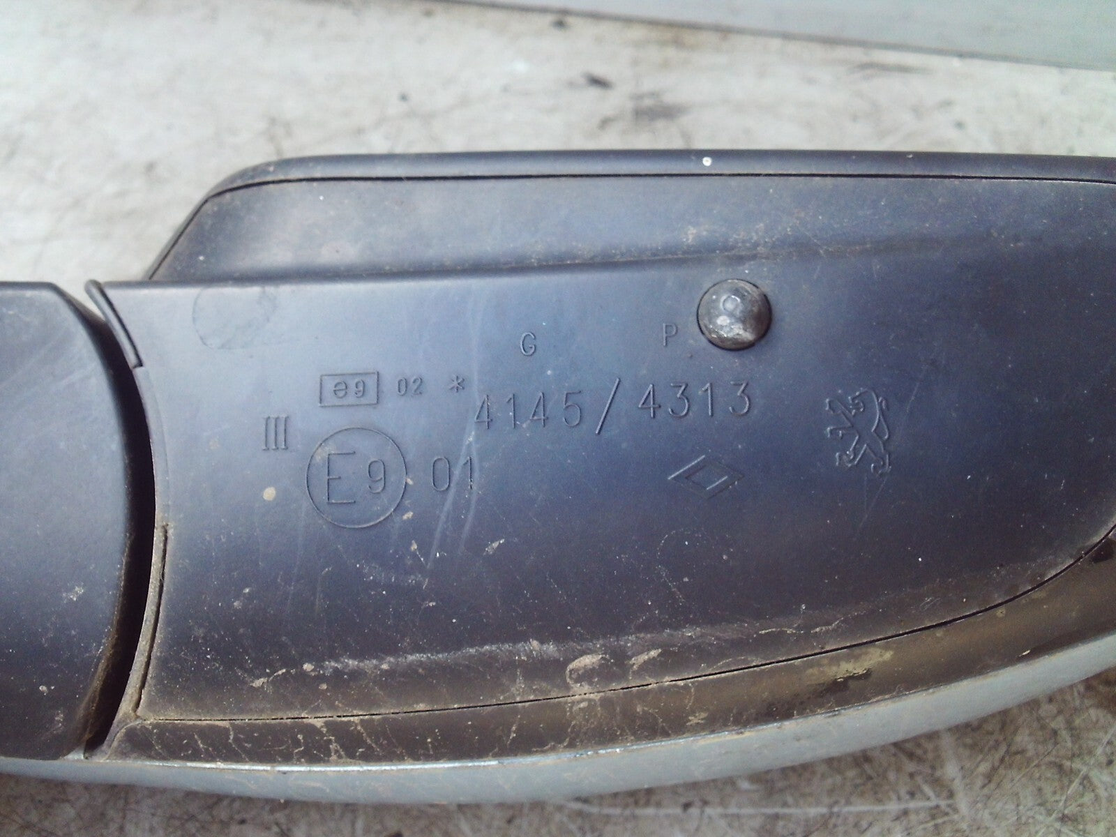 2007 PEUGEOT 407 OSF DRIVER SIDE FRONT  WING MIRROR 4145/4313