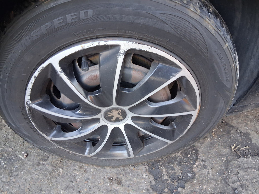 2014 PEUGEOT 208 15 INCH STEEL WHEEL WITH TYRE 185/65R15