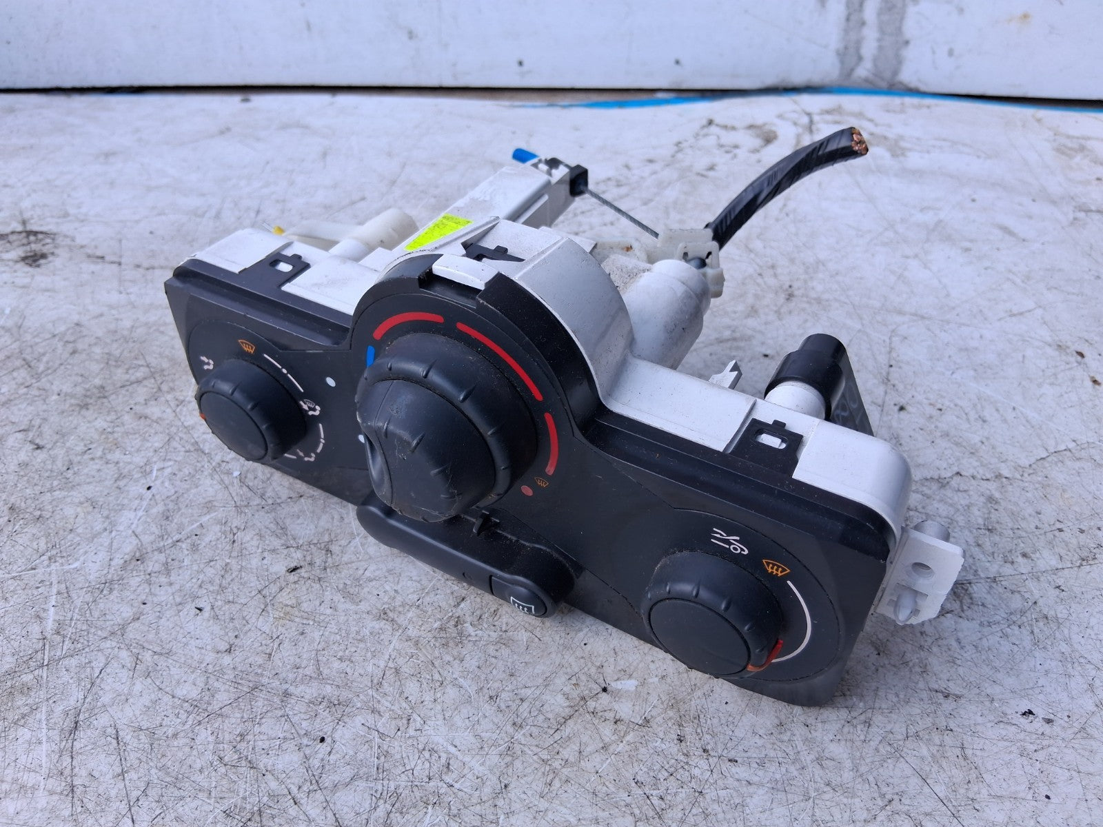2008 RENAULT CLIO MK3 HEATER CONTROL CLIMATE PANEL