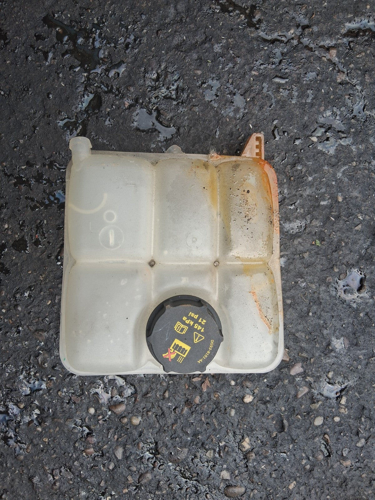 2014 FORD FIESTA MK7 COOLANT WATER EXPANSION TANK