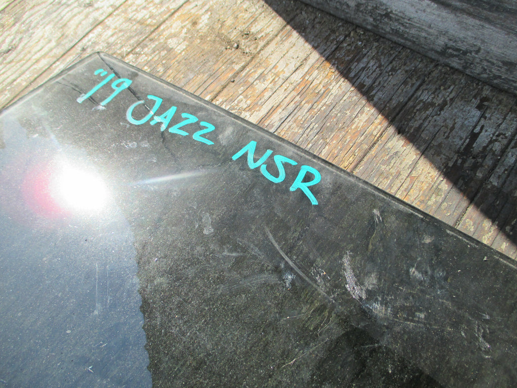 HONDA JAZZ MK3 2019 NSR PASSENGER SIDE REAR DOOR WINDOW GLASS