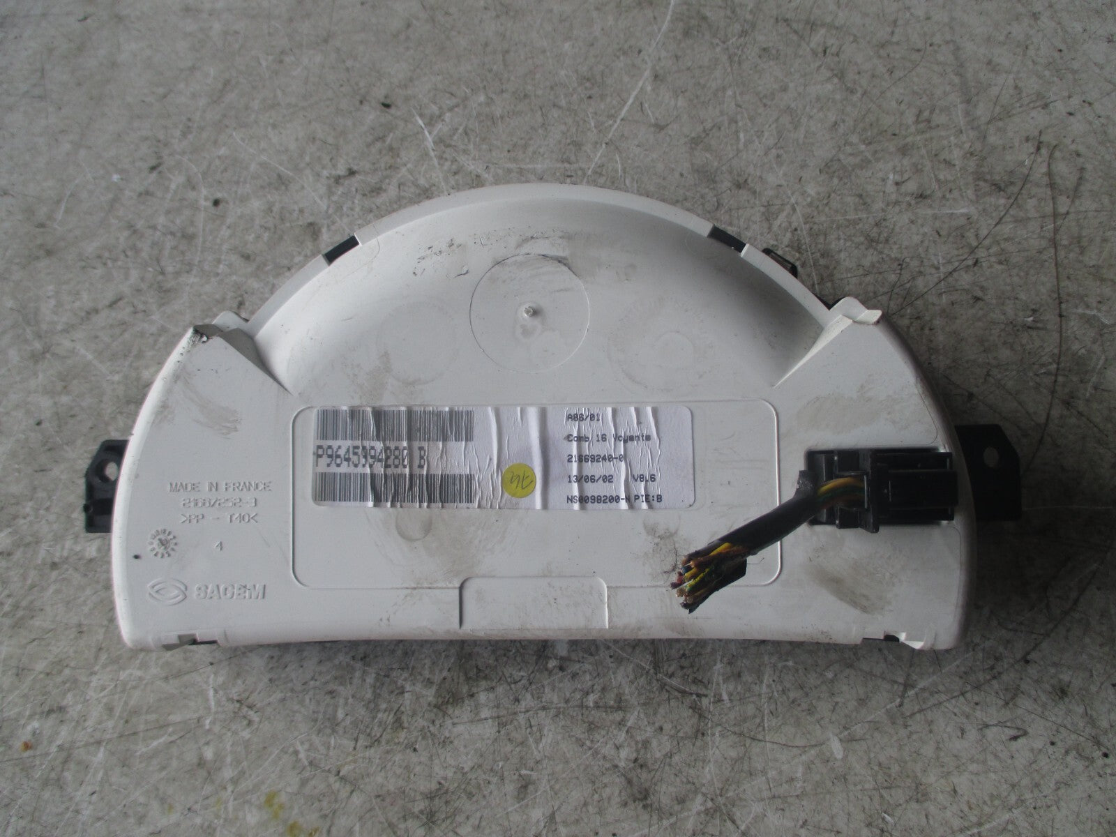 CITROEN C3 2002 SPEEDO CLOCKS SPEEDOMETER P9645994280B