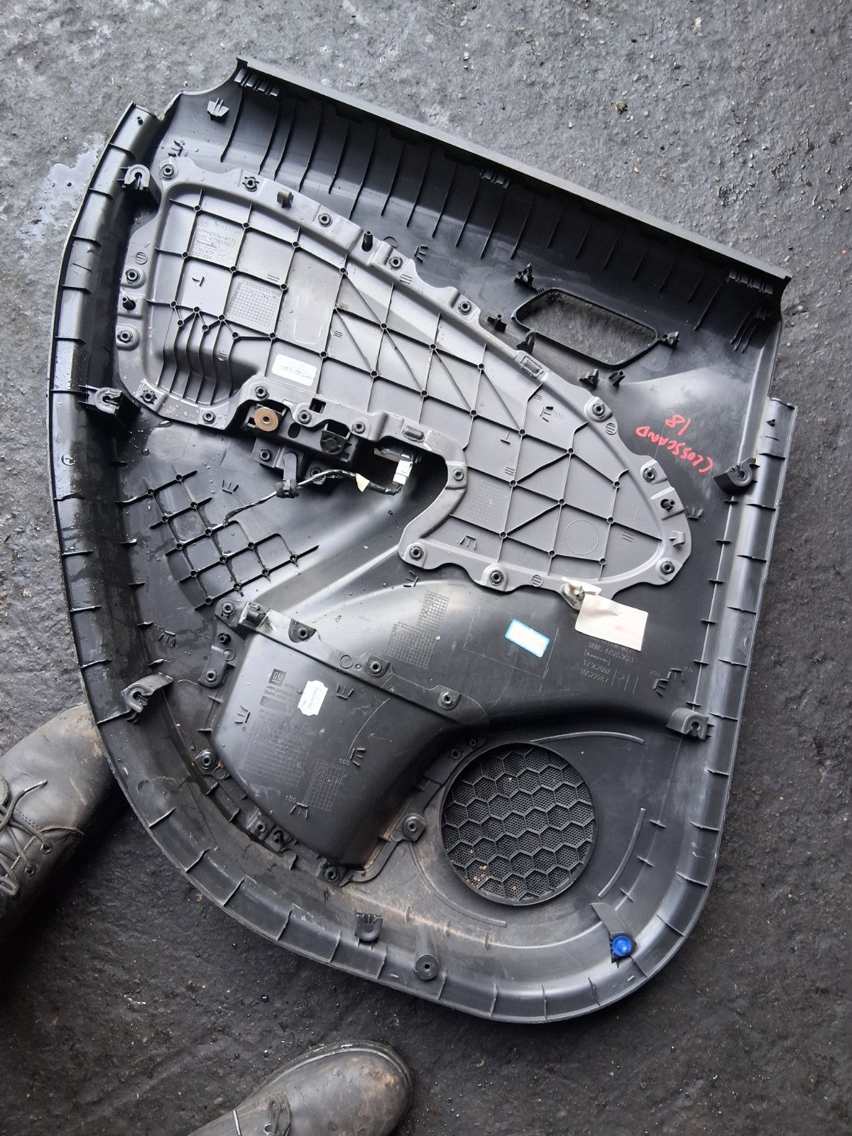 2018 VAUXHALL CROSSLAND OSR DRIVER SIDE REAR INNER DOOR CARD 1736209X
