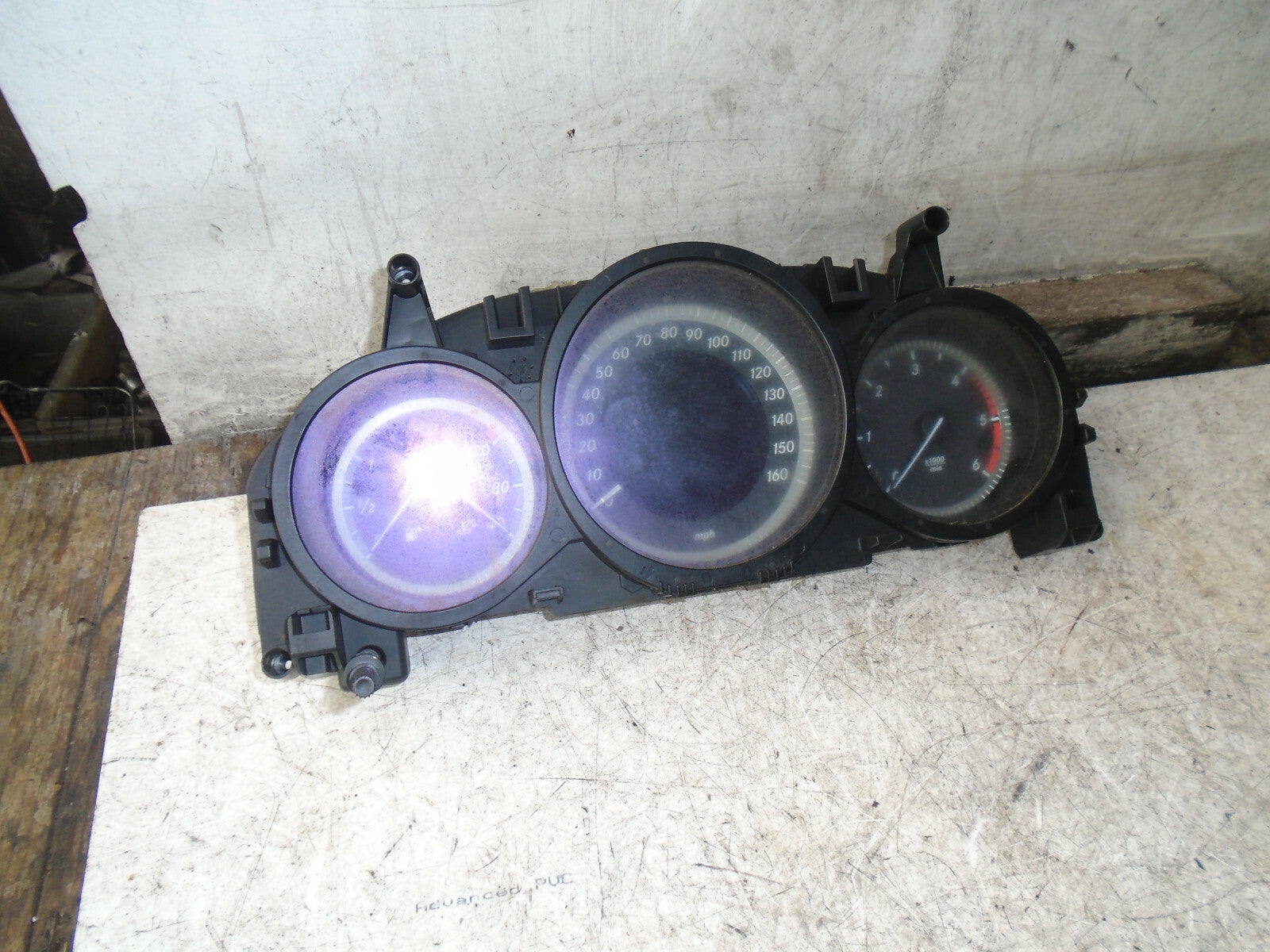 MERCEDES BENZ C CLASS W204 2.1 DIESEL SPEEDOMETER INSTRUMENT CLUSTER A2049004809