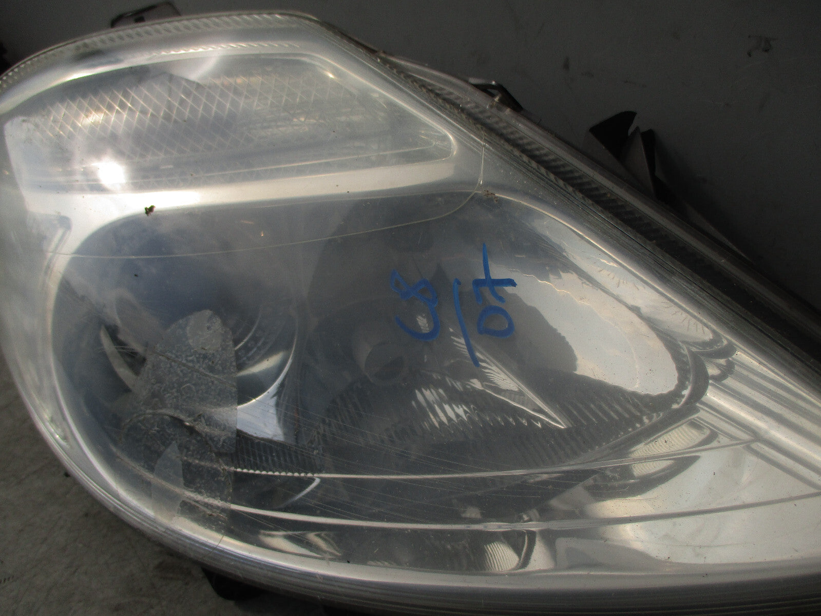 2007 CITROEN C8 MK1 OSF DRIVER SIDE FRONT RIGHT HEADLIGHT HEAD LAMP 1494317080