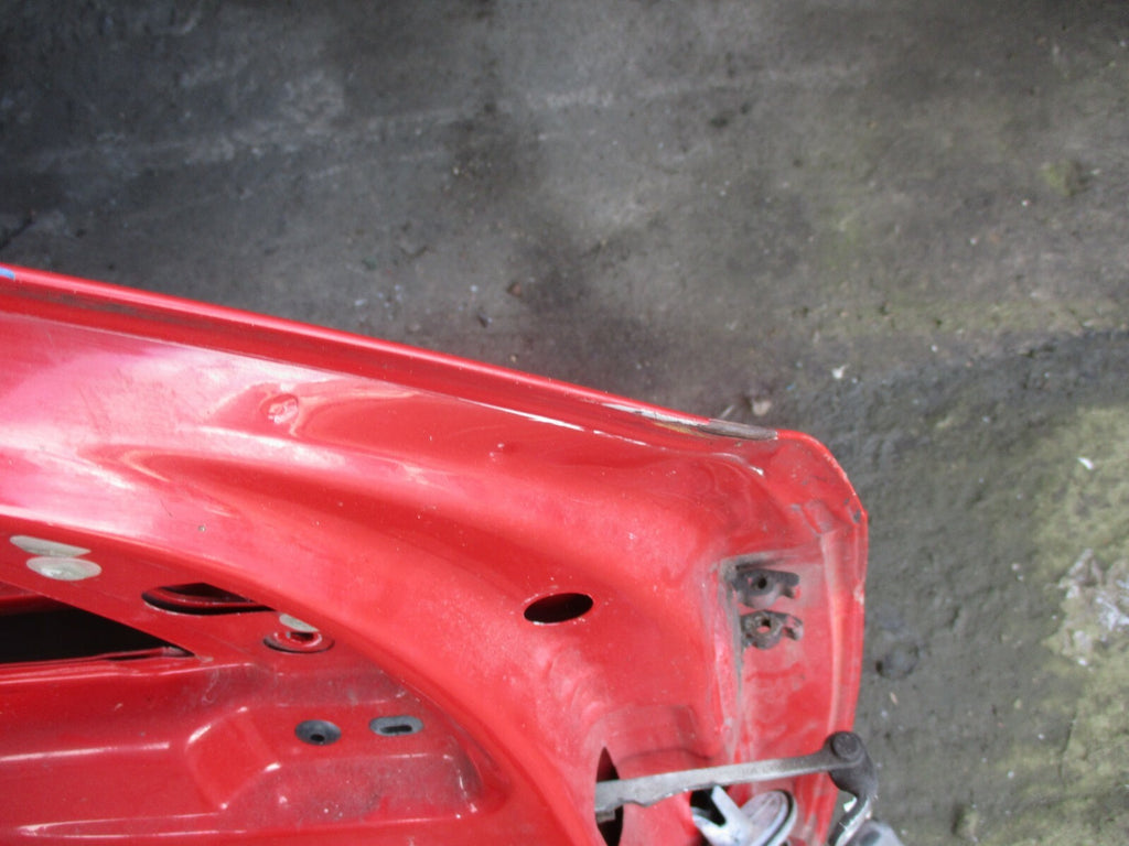 VAUXHALL ASTRA F NSF PASSENGER SIDE FRONT DOOR RED