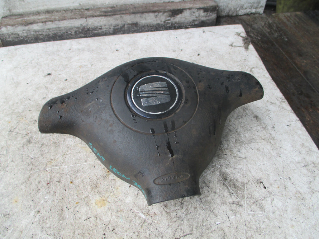 SEAT LEON 2005 MK1 DRIVER'S STEERING WHEEL SAFETY BAG 1M0880201N