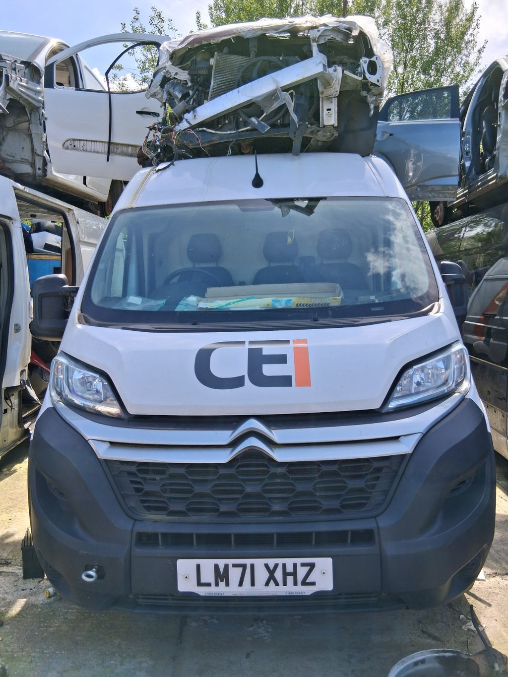 2021 CITROEN RELAY MK3 NSF PASSENGER SIDE FRONT DOOR OUTER HANDLE