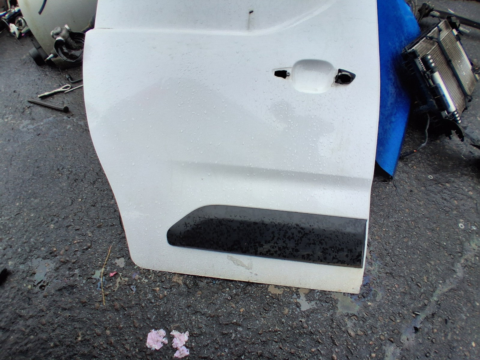 2023 CITROEN BERLINGO MK3 OS DRIVERS SIDE SLIDING LOADING DOOR WHITE