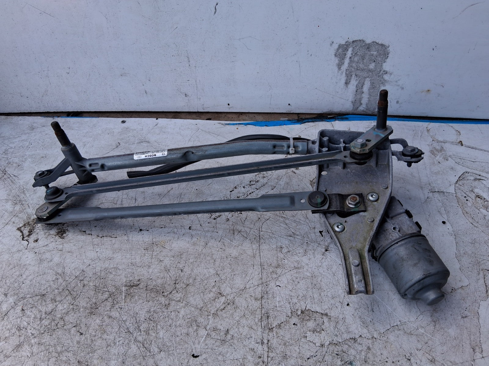 2013 CITROEN C3 MK3 FRONT WINDSCREEN WIPER MOTOR LINKAGES 9827963480