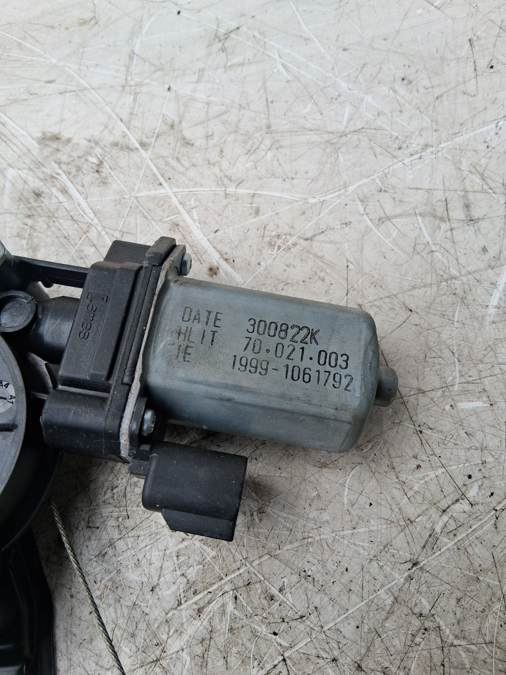 2014 PEUGEOT BOXER NSF PASSENGER SIDE FRONT WINDOW MOTOR REGULATOR 19991061792