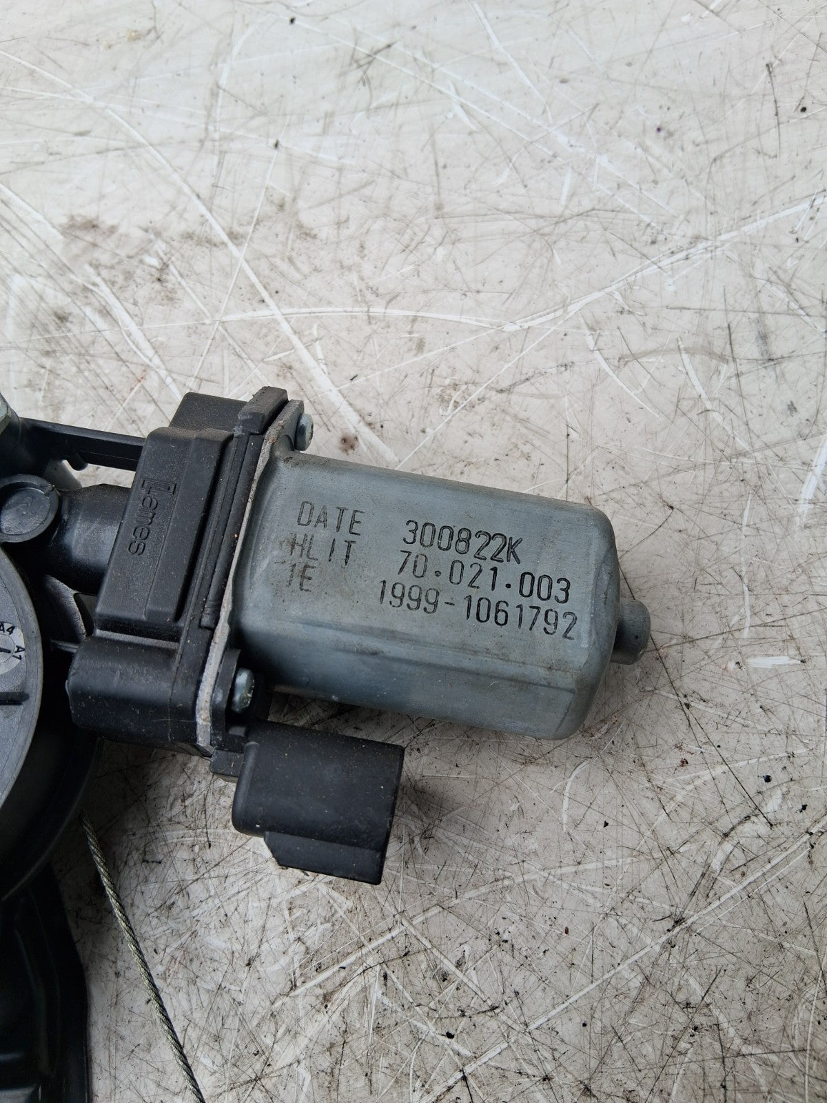 2014 PEUGEOT BOXER NSF PASSENGER SIDE FRONT WINDOW MOTOR REGULATOR 19991061792