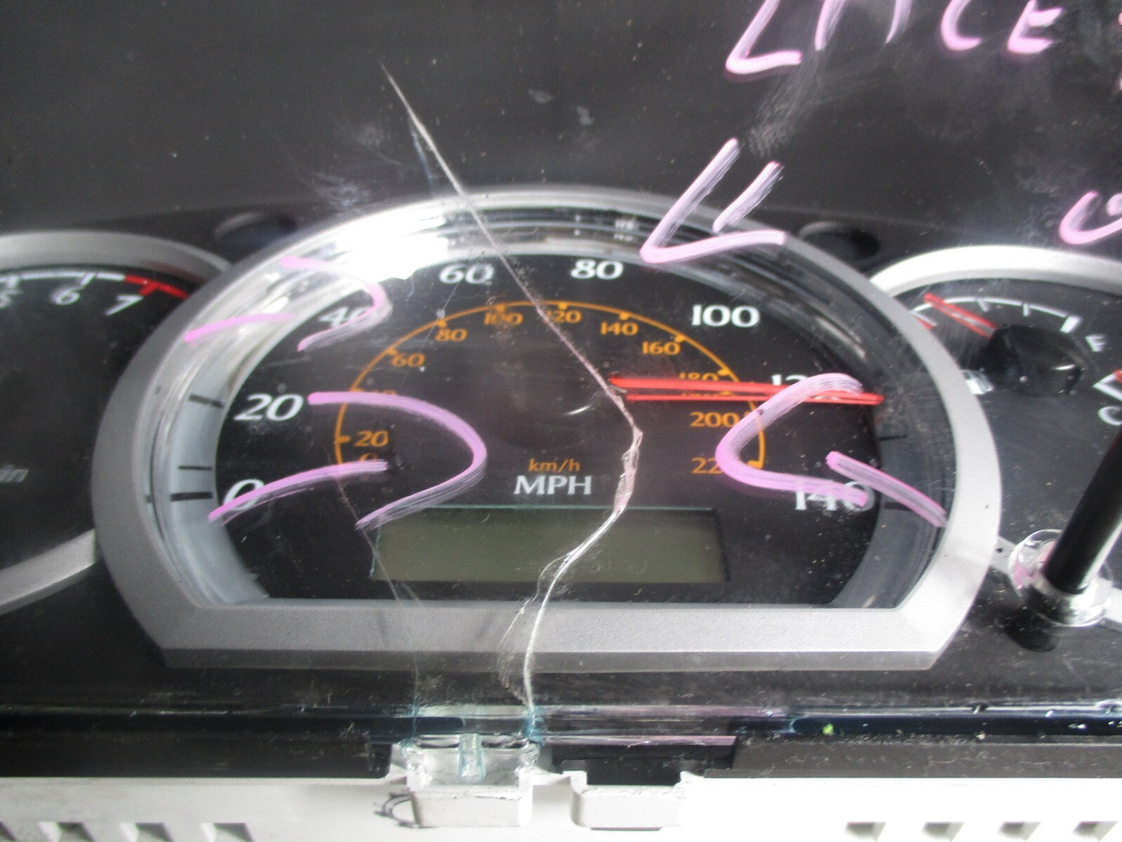 CHEVROLET LACETTI 2006 1.6 PETROL AUTO SPEEDO SPEEDOMETER INSTRUMENT CLUSTER