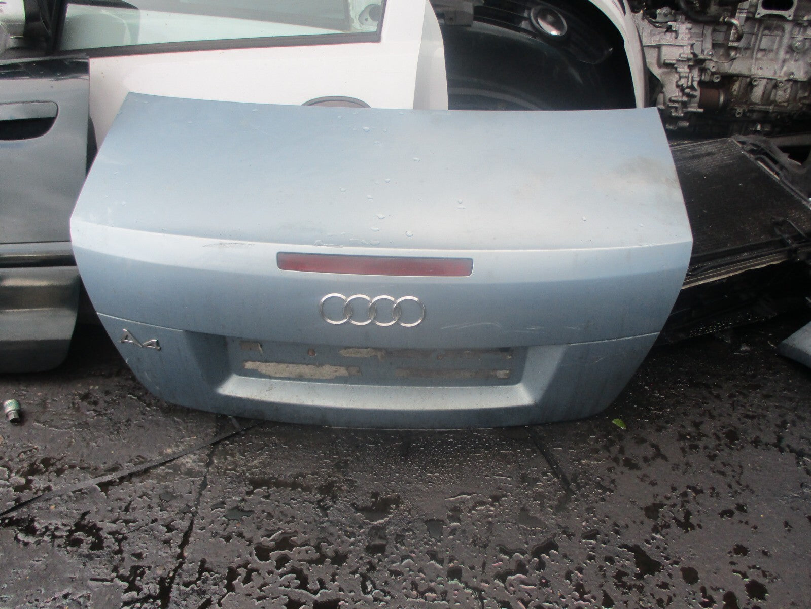 AUDI A4 B6 2002 CABRIOLET TAILGATE BOOTLID LIGHT BLUE