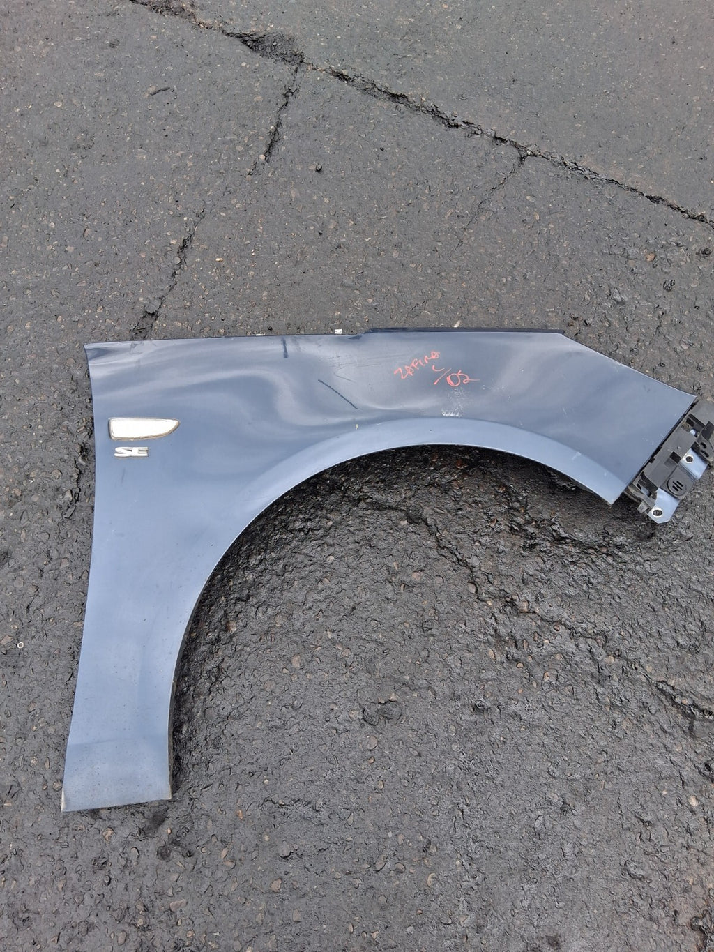 VAUXHALL ZAFIRA C 2016 OSF DRIVER SIDE FRONT WING PANEL BLUE