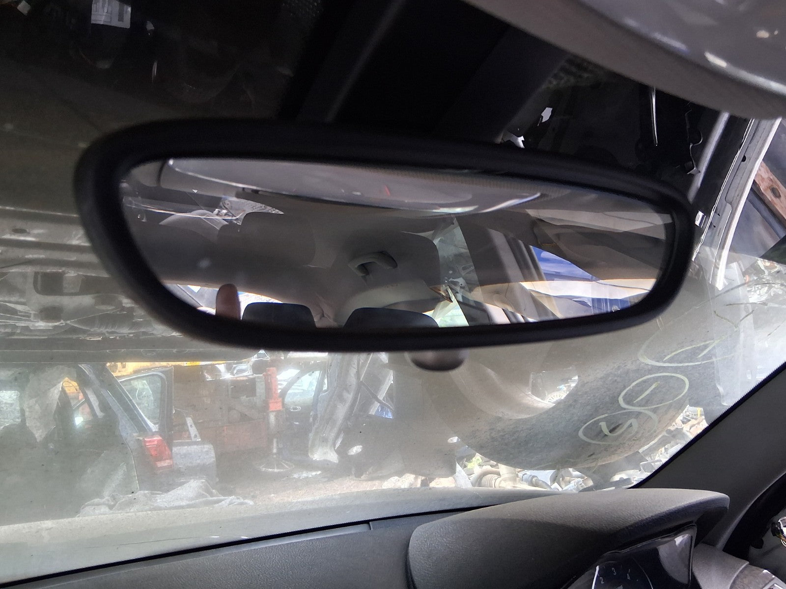 2014 BMW 1 SERIES F20 3 DOOR INTERIOR REAR VIEW MIRROR