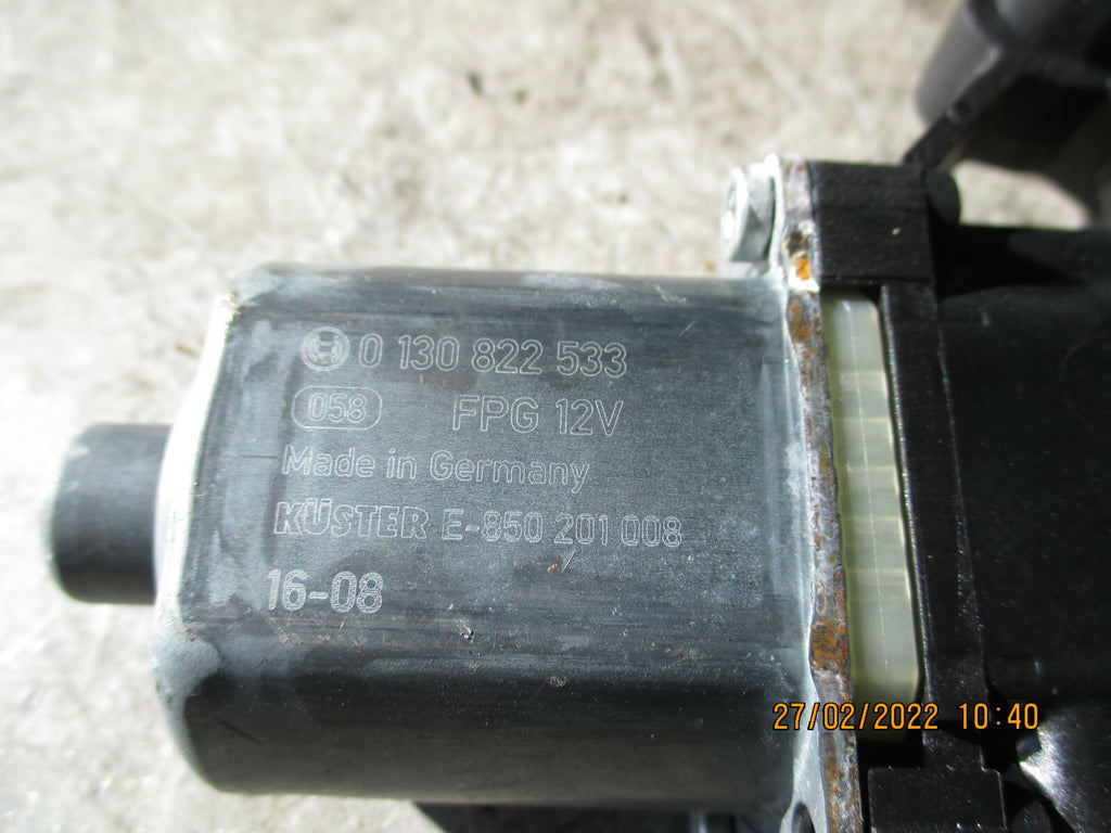 NISSAN MICRA 2006 MK3 NSF FRONT PASSENGER SIDE WINDOW REGULATOR MOTOR 0130822202