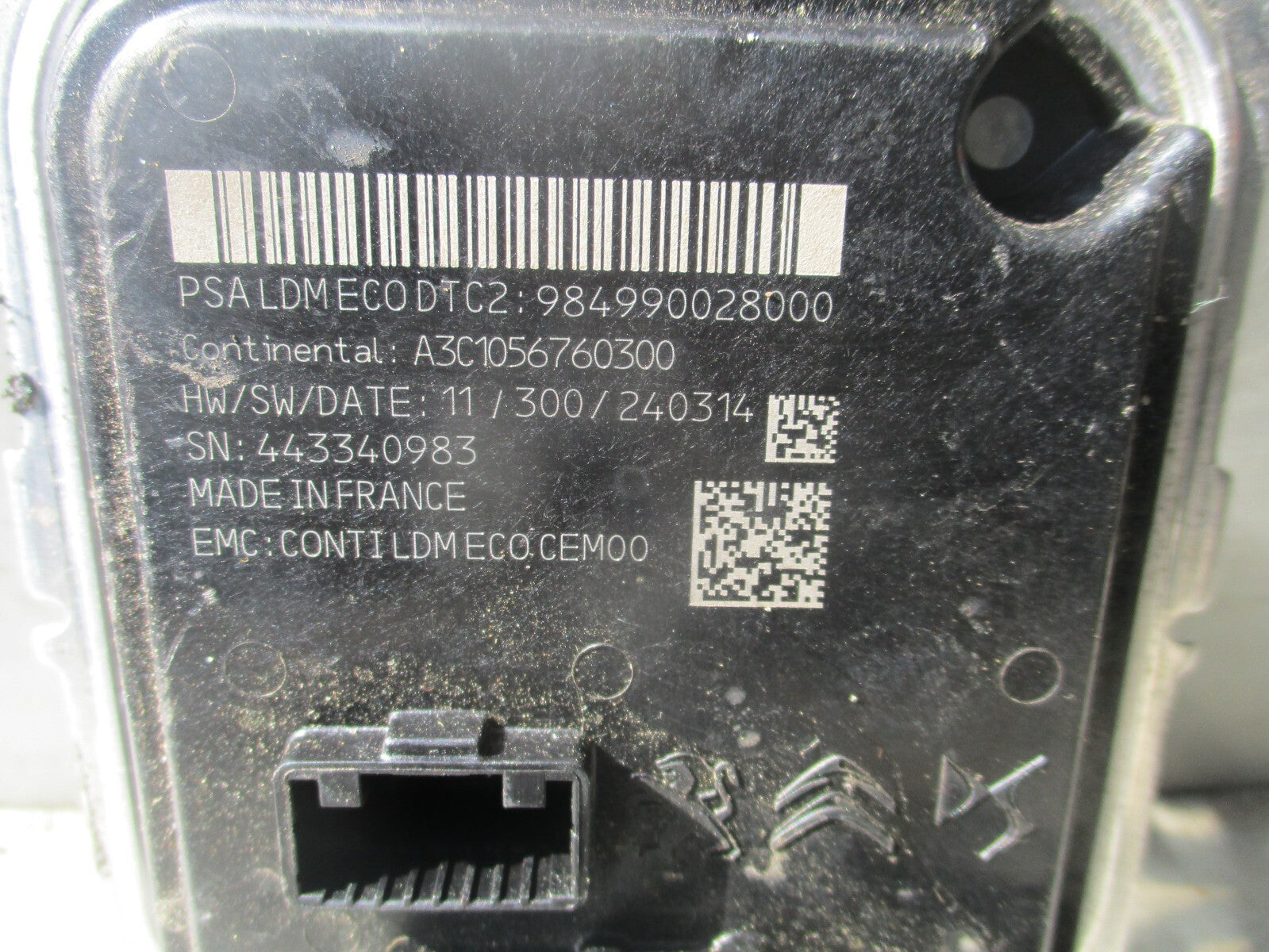 2023 VAUXHALL ASTRA L LED HEADLIGHT CONTROL UNIT MODULE 984990028000