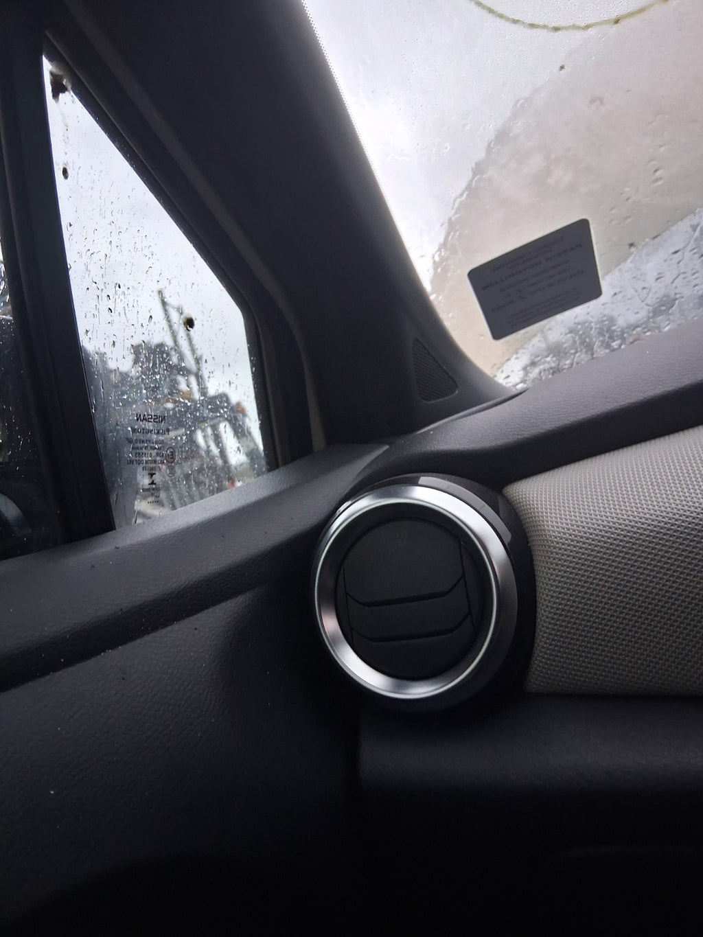 2018 NISSAN MICRA K14 NSF PASSENGER SIDE FRONT LEFT AIR VENT