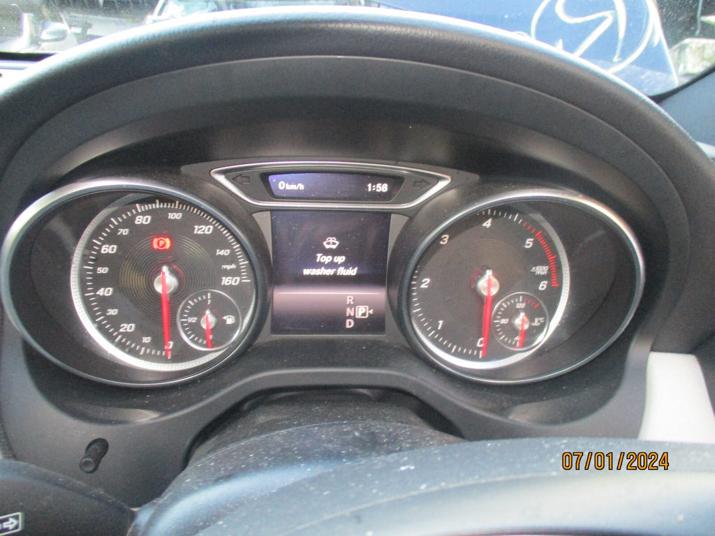 MERCEDESBENZ CLA 2016 C117 2.1 DIESEL AUTO SPEEDO SPEEDOMETER INSTRUMENT CLUSTER