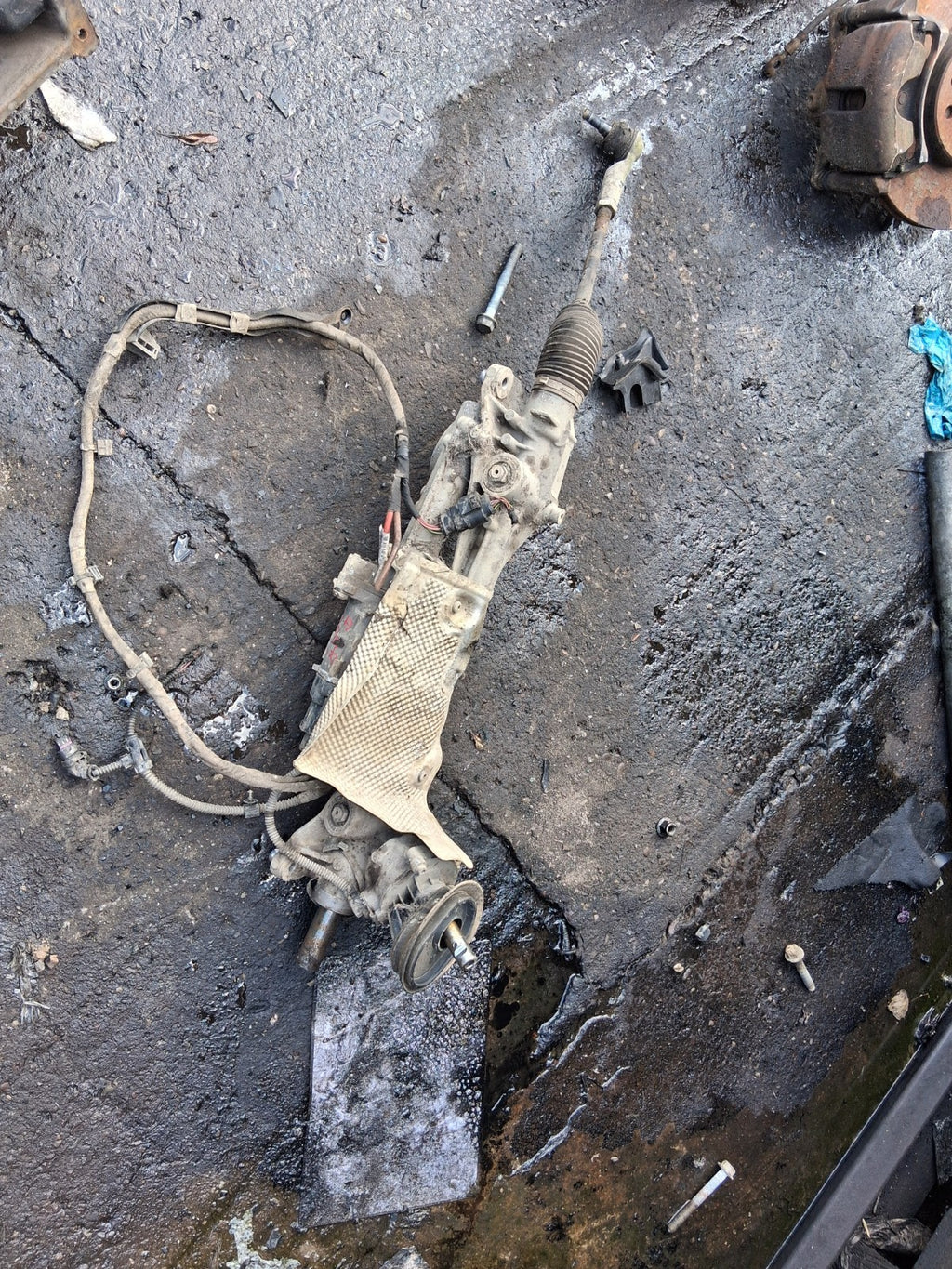 2018 VW VOLKSWAGEN PASSAT B8 1.5 DIESEL POWER STEERING RACK 3Q0909144R